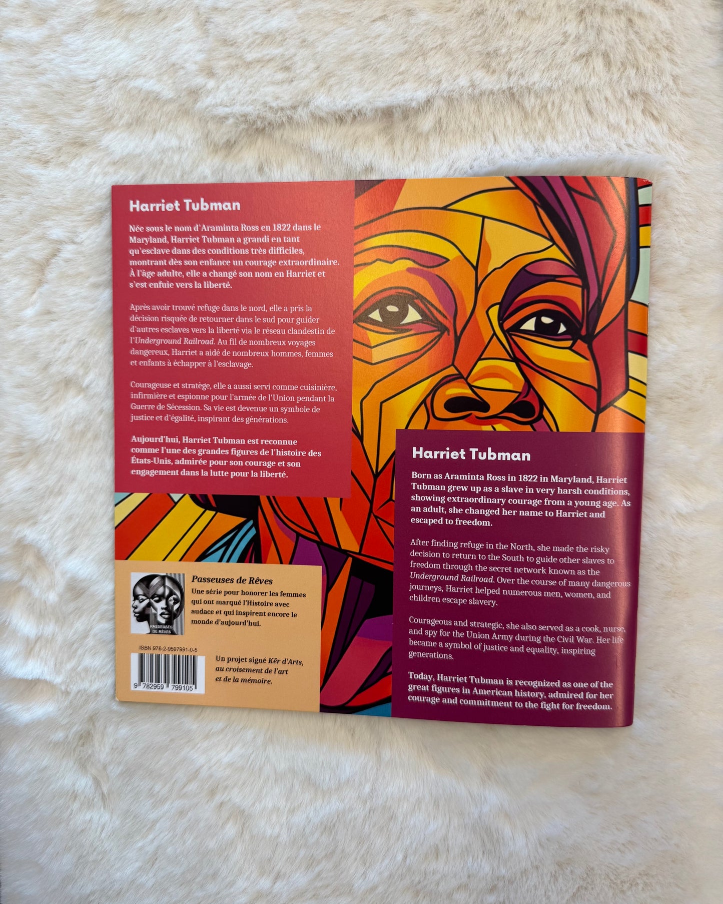 Livre coloriage / Vivre Libre - Harriet Tubman