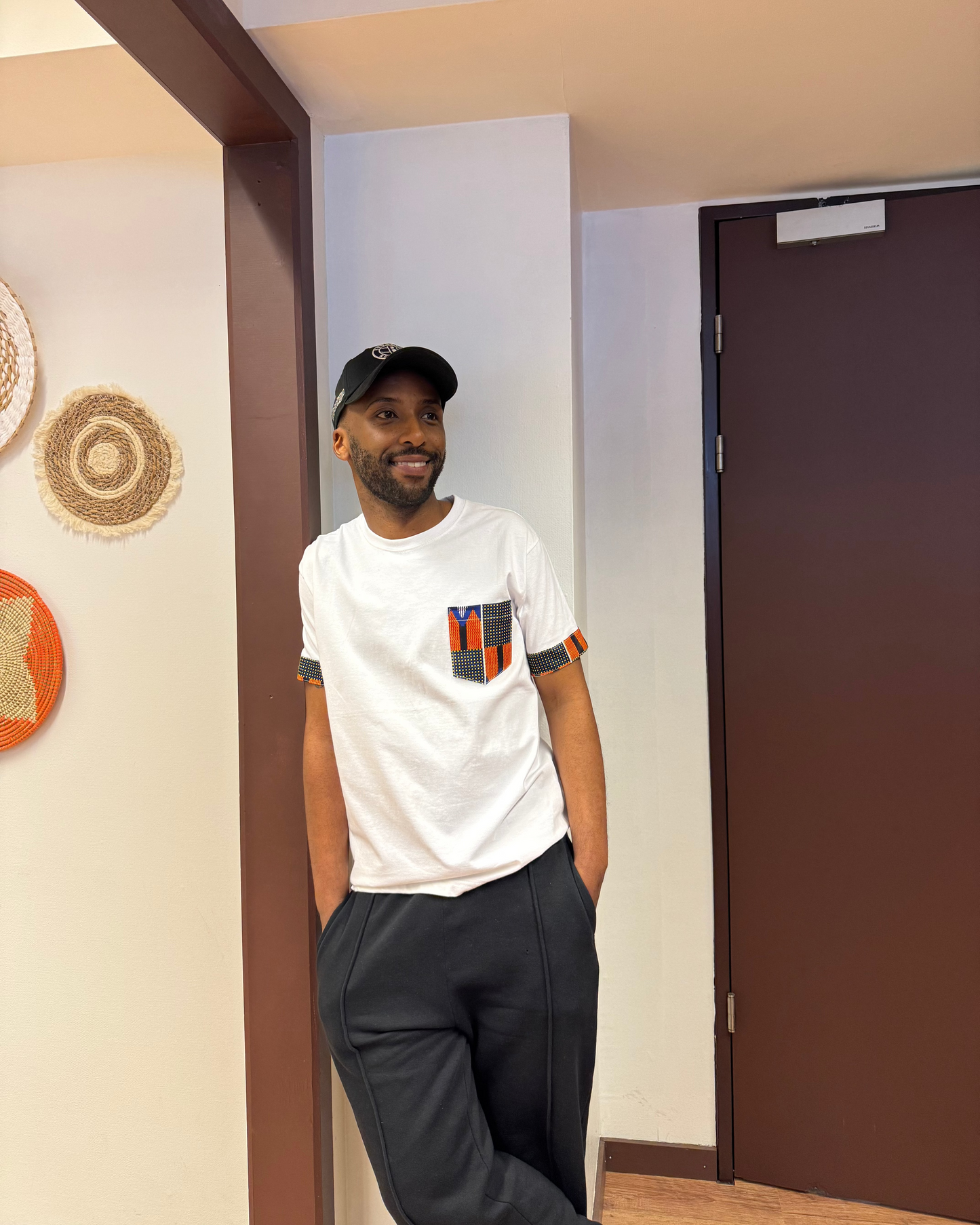 T-shirt Blanc "Bruno"