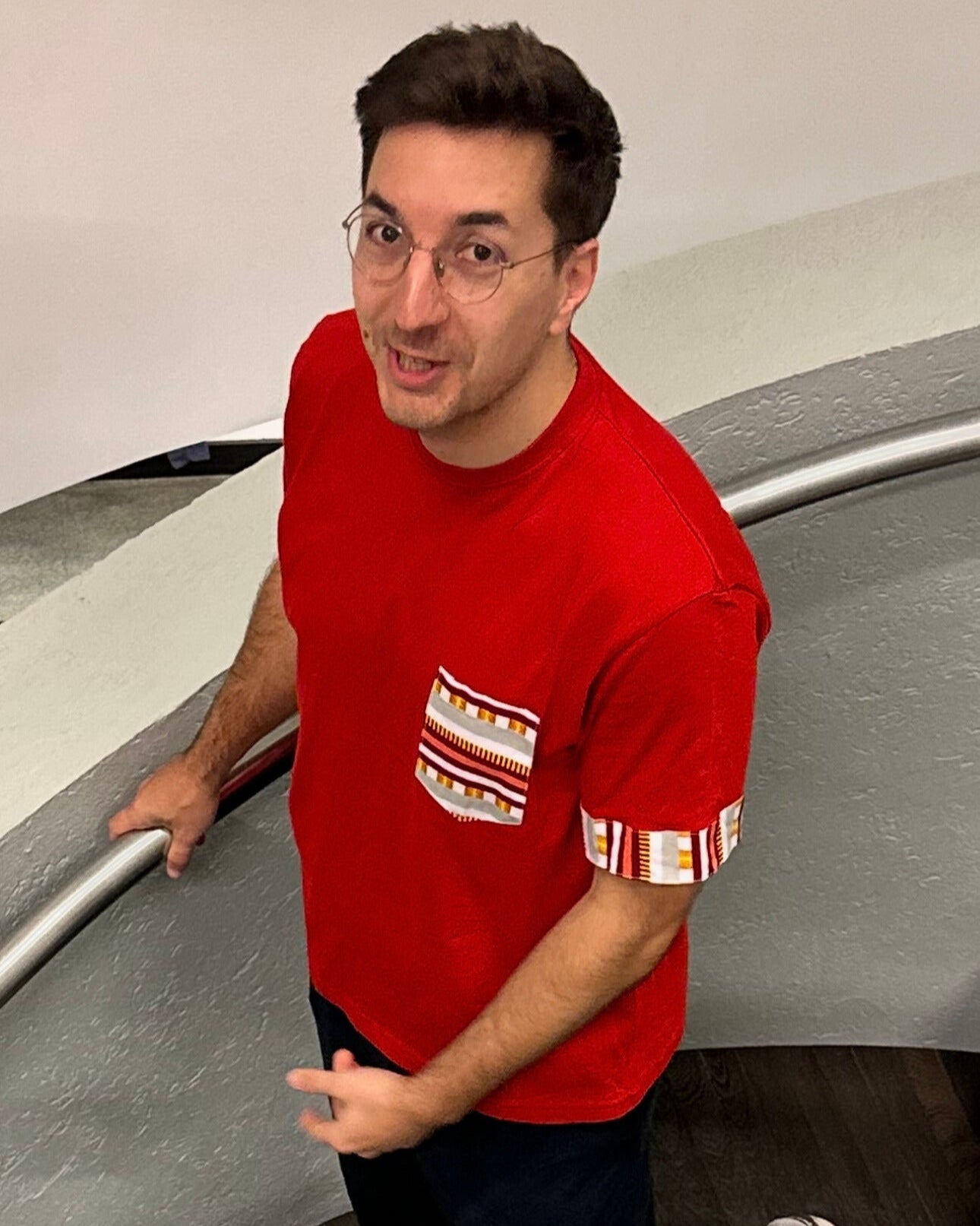 T-shirt Rouge "Bruno"