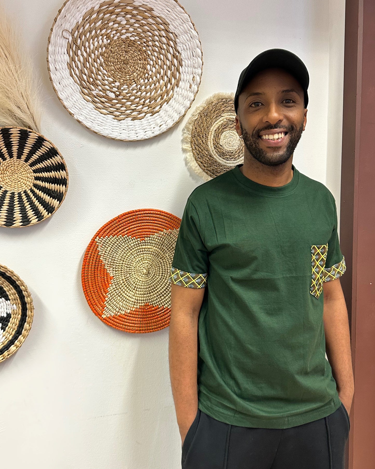 T-shirt Vert foncé "Bruno"