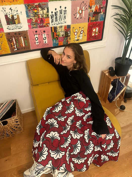 Jupe fleurs de mariage "Livia"