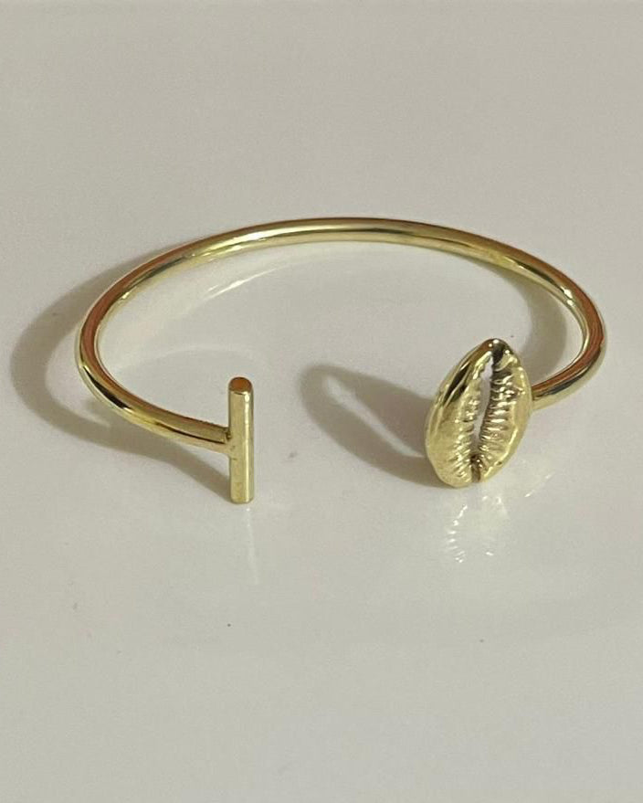 Bracelet en laiton - Coquillage