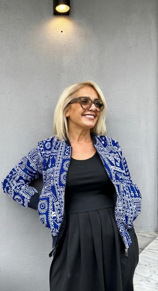 Bomber Réversible "African nights"